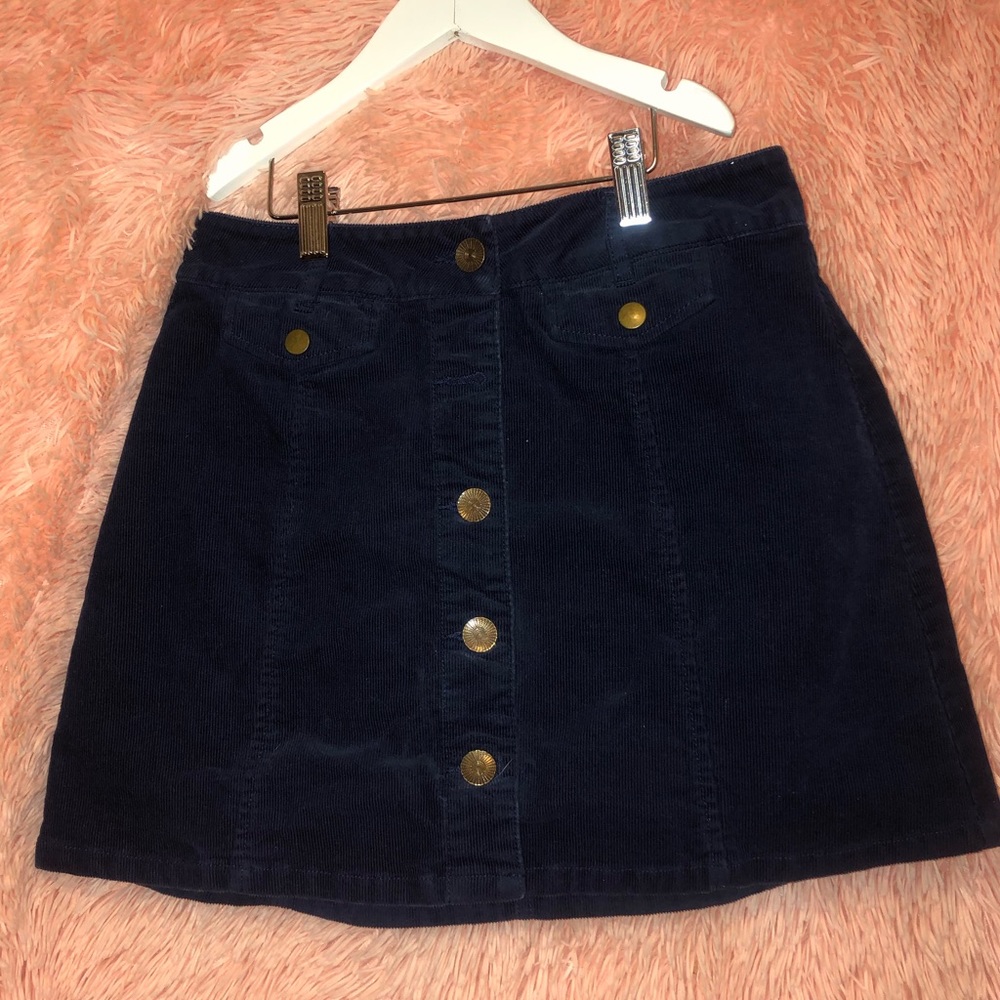 Blue skirt